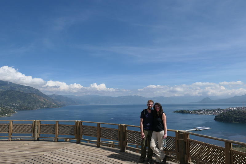 Marianna and I at the mirador