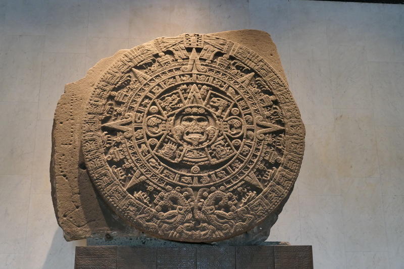 Aztec calendar in the National Museum of Anthropology