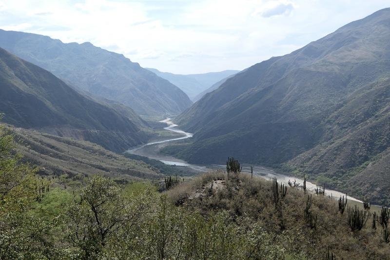 A Chicamocha view from the highway