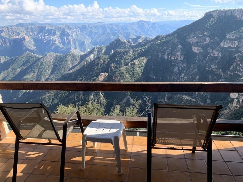 My balcony on the canyon