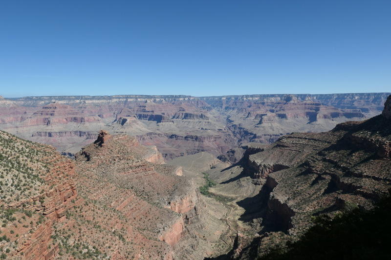 A slice of the Grand Canyon from the rim