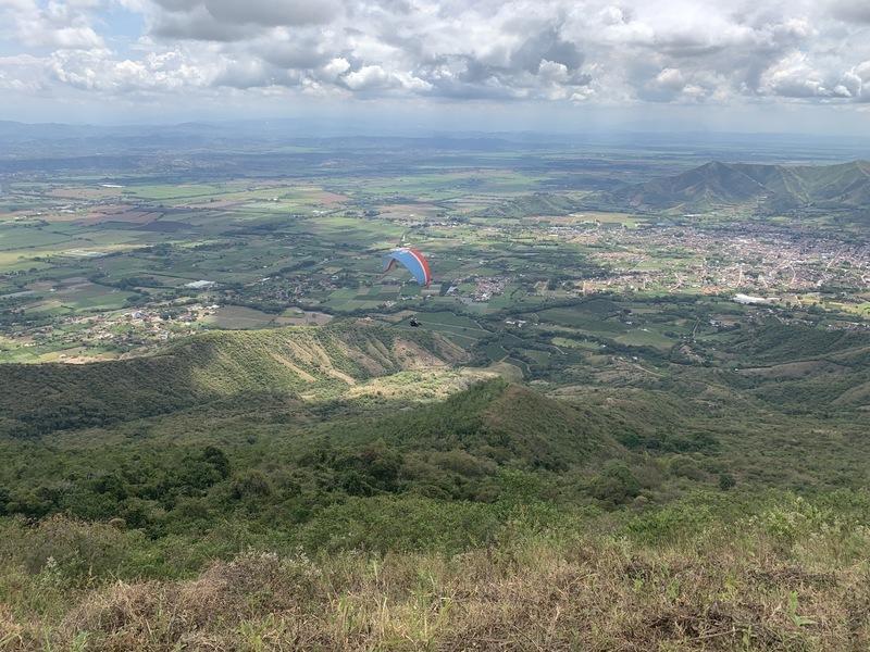 Hanne paragliding