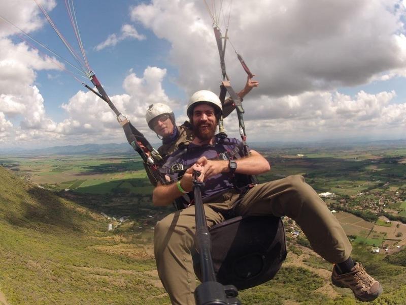 Me paragliding