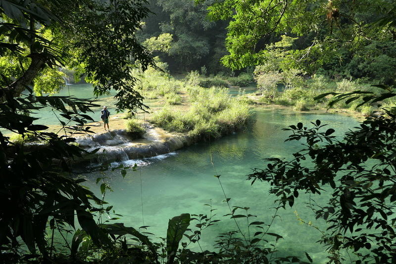 One of the pools of Semuc Champey