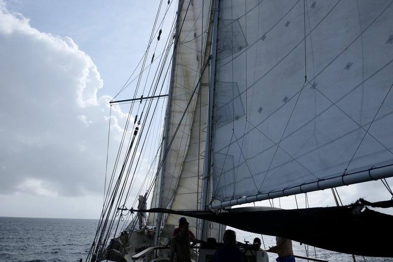 Setting sail