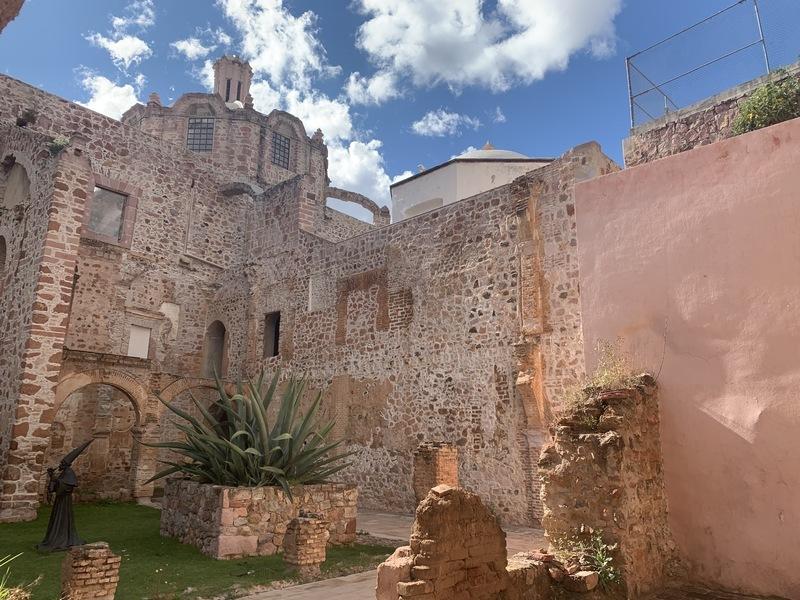 A Zacatecas courtyard